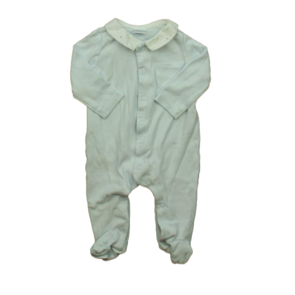 Edgehill Collection Boys Blue | White Long Sleeve Outfit size: 3 Months